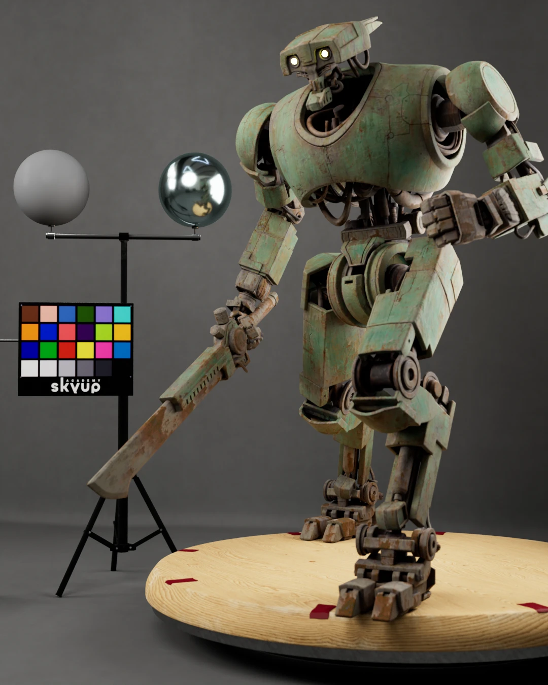 blender turntable free